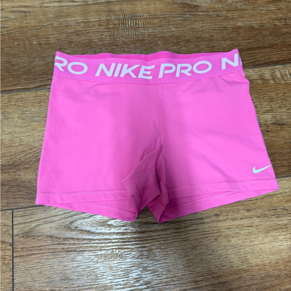 Nike Pro Dri-FIT Pink Shorts